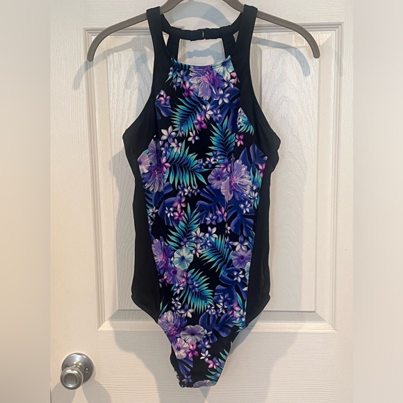 Lands End One Piece Bathing Suit Sz 10 - Picture 6 of 6